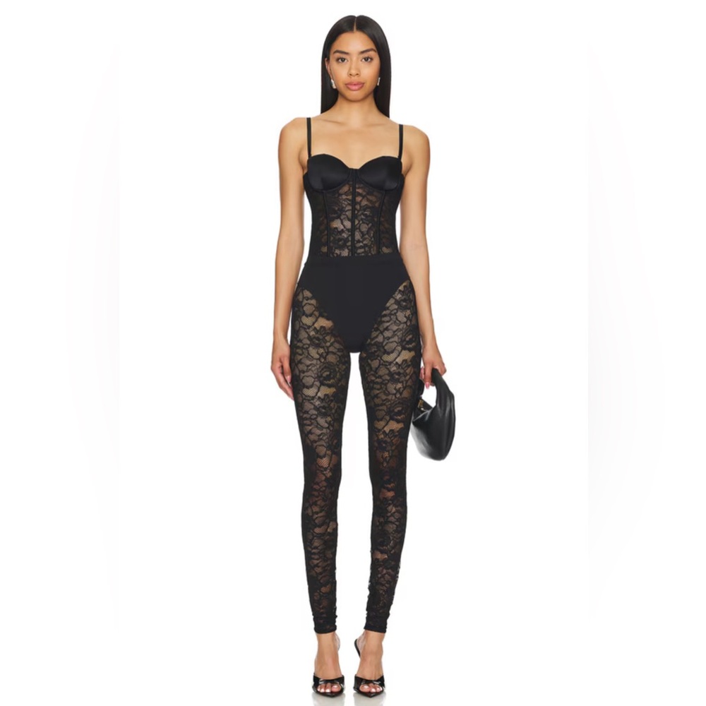 Fleur du mal x Revolve legging, Size medium, Black